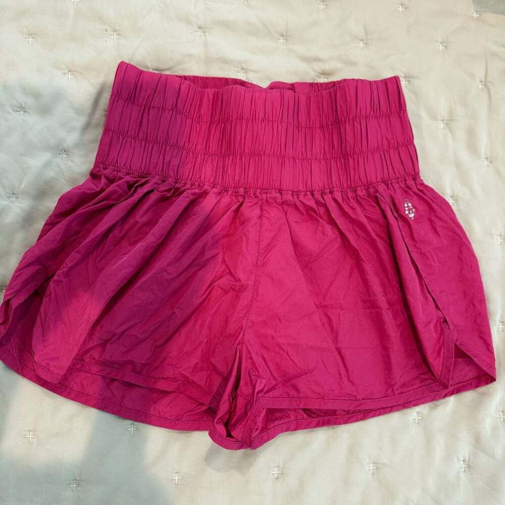 FP Movement The Way Home Shorts Size M Pink High Rise